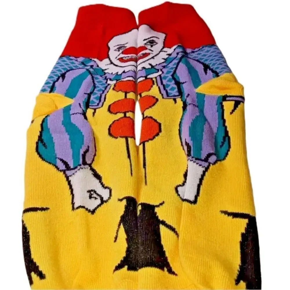 👋New! IT / Pennywise movie socks unisex size 7 to 10 • Mix And Match 3/$20